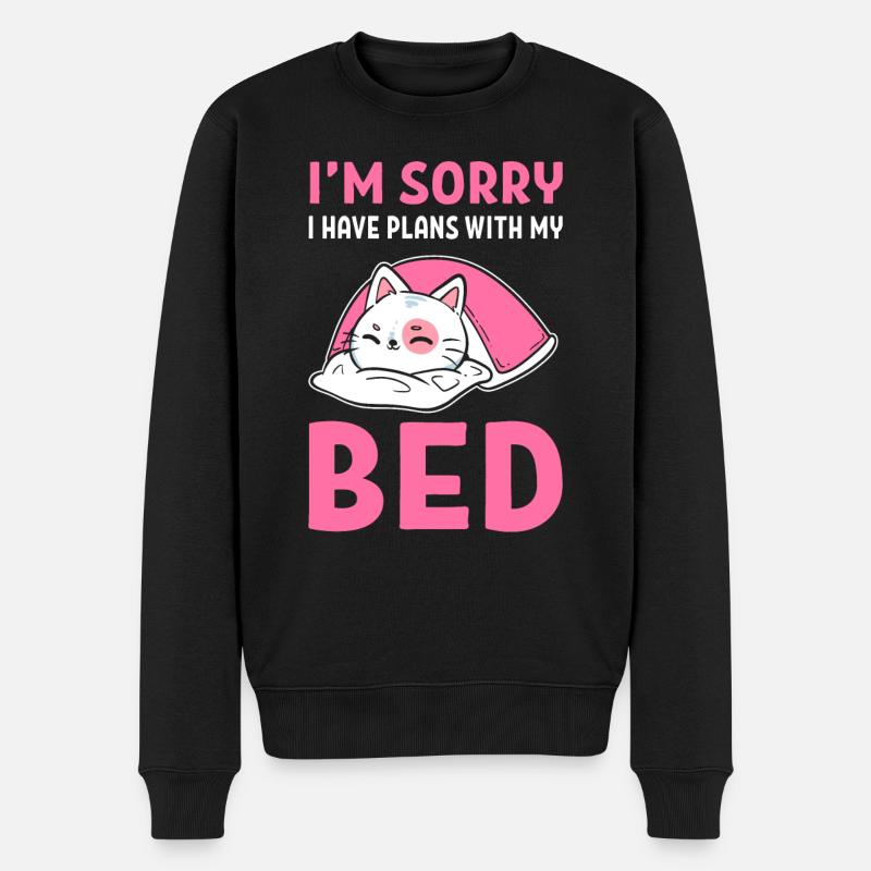 Plans avec lit Introverti - Pull Premium bio Homme - noir