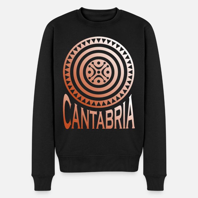 ESTELA DE CANTABRIA BRONZE M1 - Pull Premium bio Homme - noir
