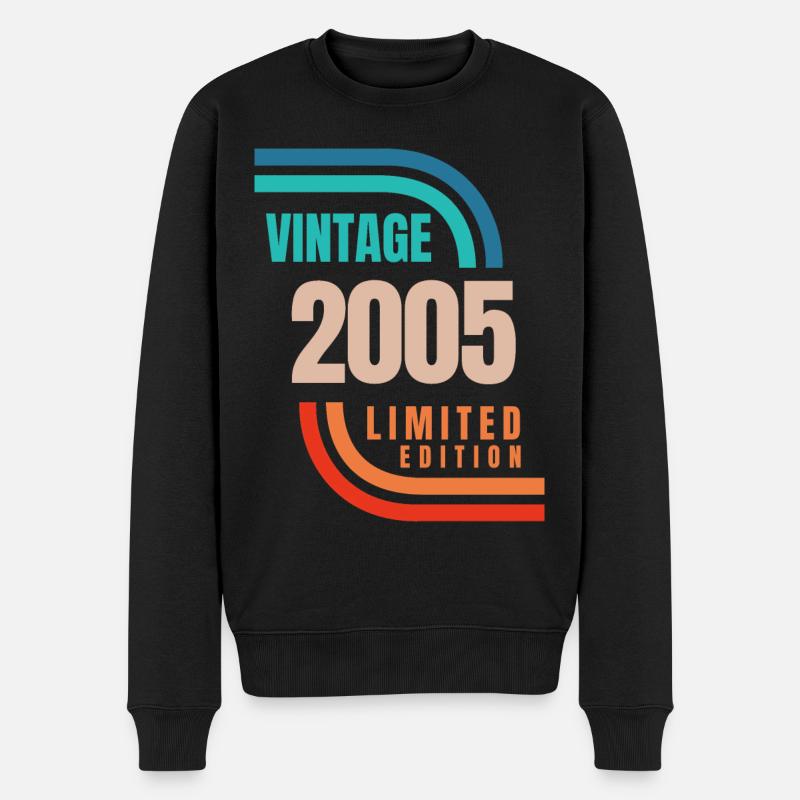 Édition limitée Millésime 2005 - Pull Premium bio Homme - noir