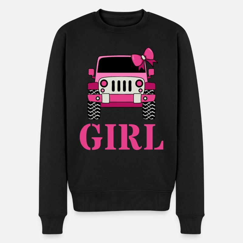 Fille hors route - Pull Premium bio Homme - noir