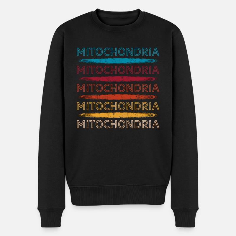 Mitochondria Biologiste cadeau - Pull Premium bio Homme - noir