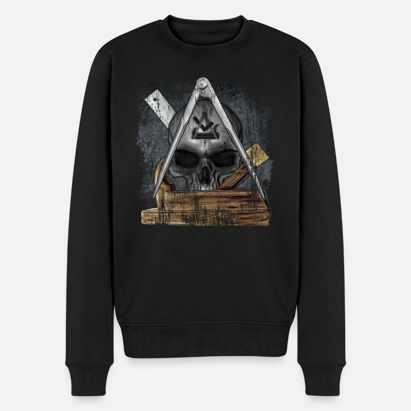 Charpentier - Pull Premium bio Homme - noir