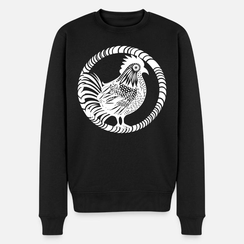 Coq - Pull Premium bio Homme - noir