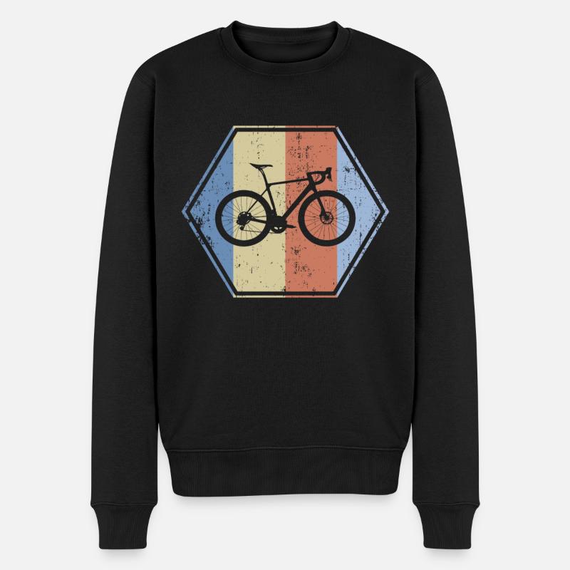 Vélo - Pull Premium bio Homme - noir