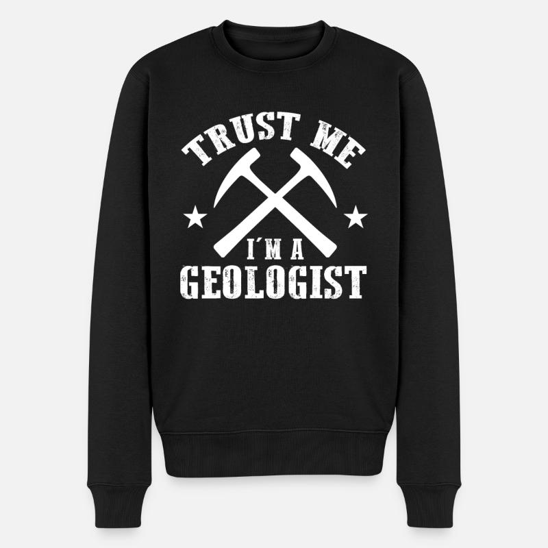 Géologie - Pull Premium bio Homme - noir