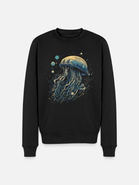 Méduse - Pull Premium bio Homme - noir