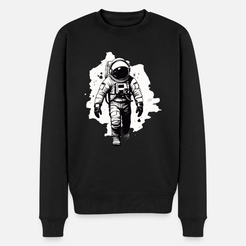 Astronaute - Pull Premium bio Homme - noir