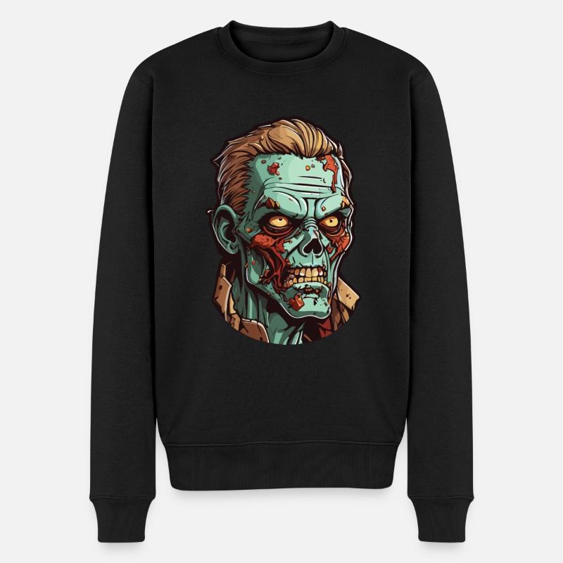 Zombi - Pull Premium bio Homme - noir
