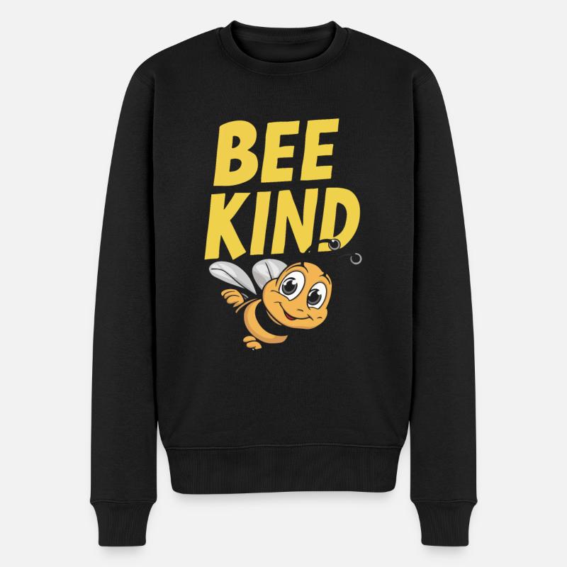 Abeille Enfant Abeille - Pull Premium bio Homme - noir