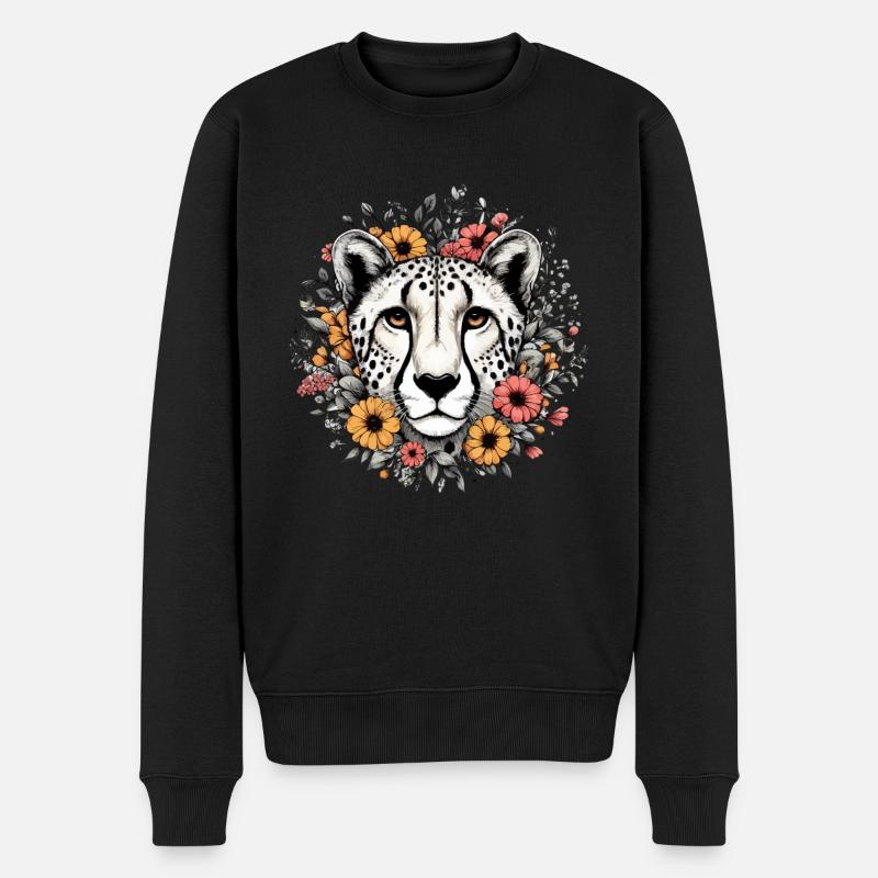 guépard guépard - Pull Premium bio Homme - noir