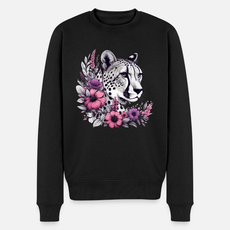 Guépard Gepard - Pull Premium bio Homme - noir