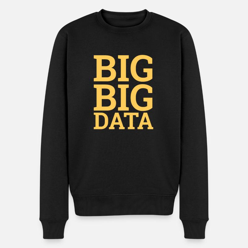 "Data Scientist Big Data | Data Scientist" - Männer Premium Bio Pullover - Schwarz