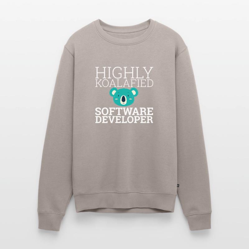 « Software Developer Koalafied | Programmeur » Pull Premium bio Homme