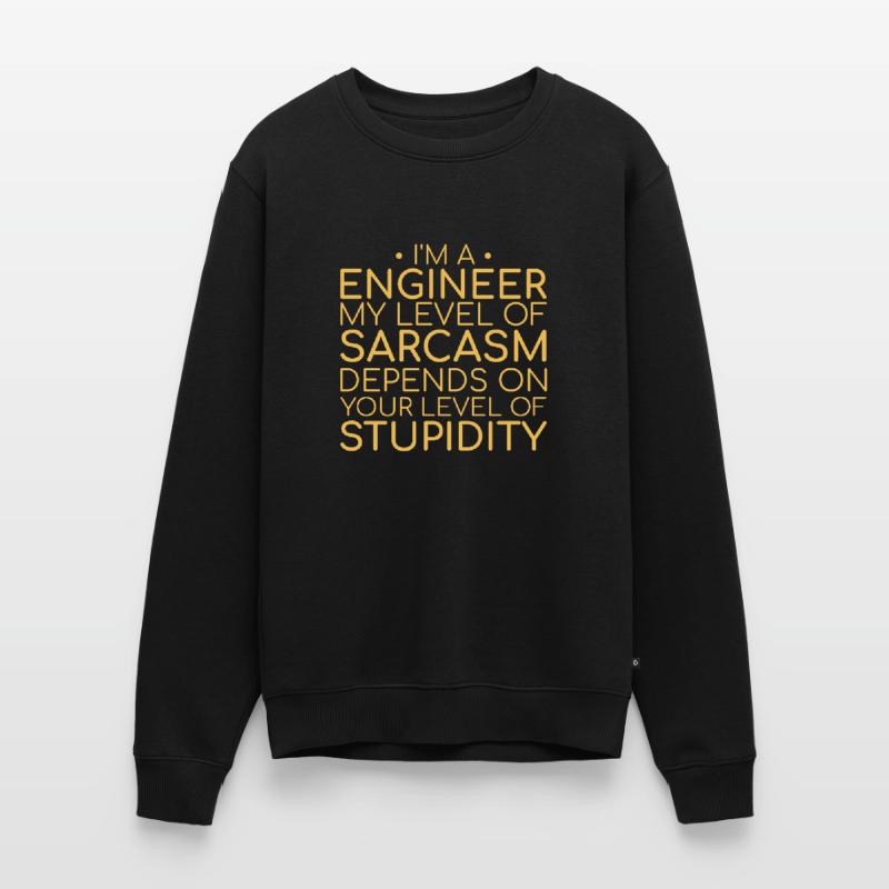 "Engineer Sarcasm | Engineer" Men's Premium Organic Jumper