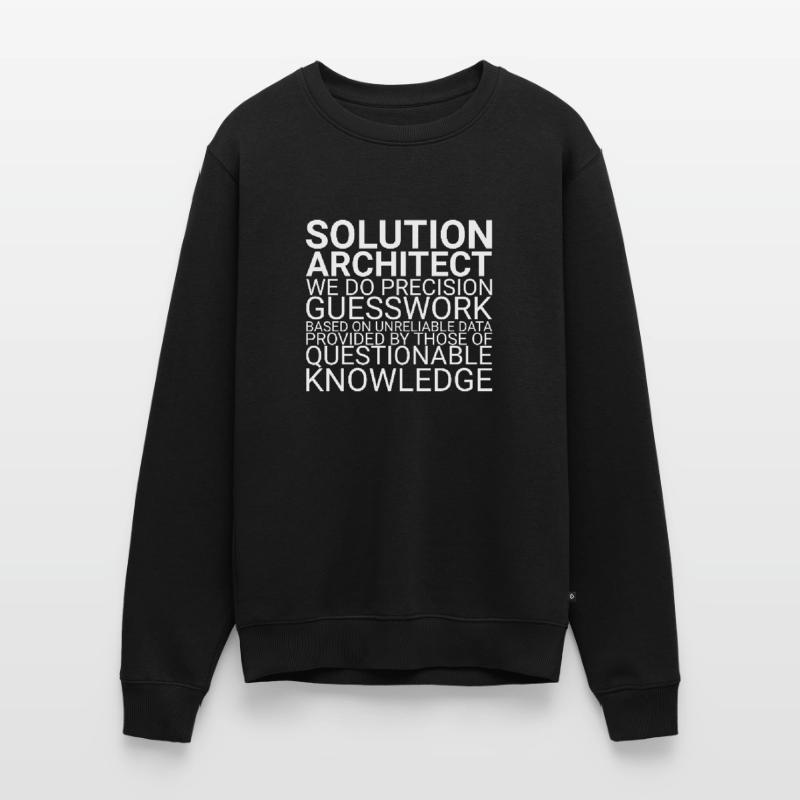 Solution Architect Guesswork| Solution Architecture Men's Premium Organic Jumper