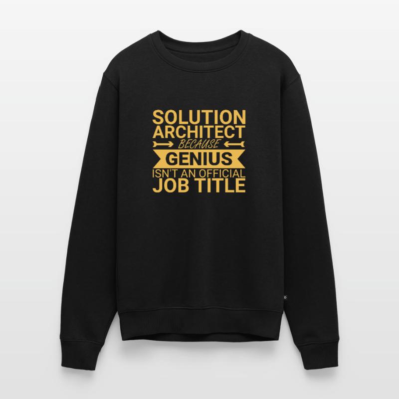 Solution Architect Genius | Solution Architecture Men's Premium Organic Jumper