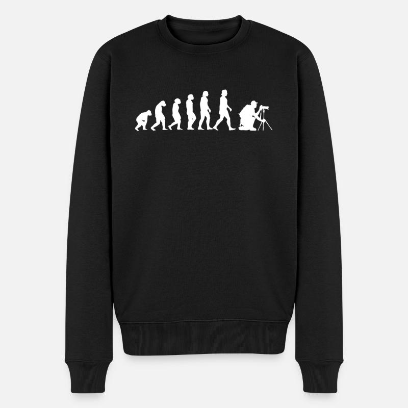 Photographe Evolution - Pull Premium bio Homme - noir