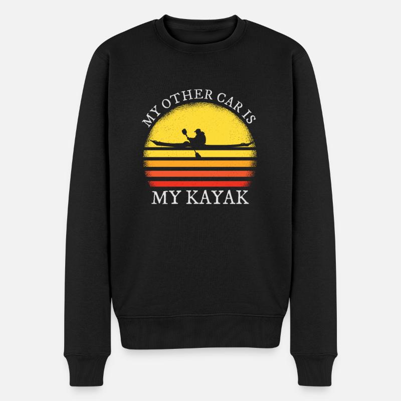 Kayak Pédalo - Pull Premium bio Homme - noir