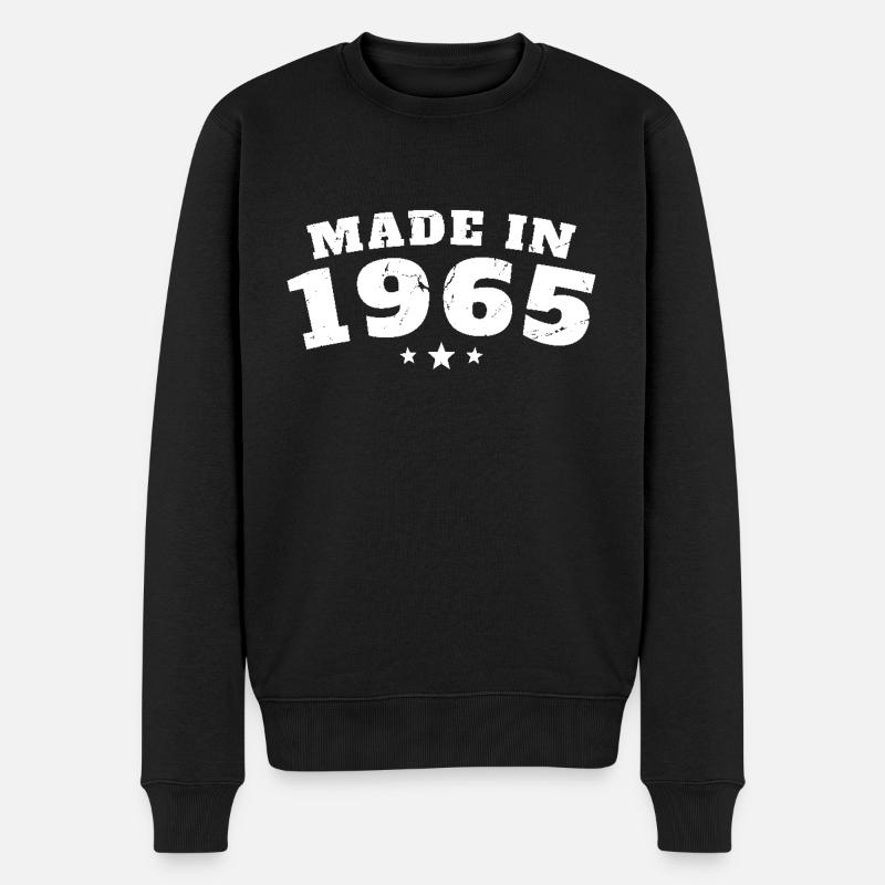 Fabriqué en 1965 - Pull Premium bio Homme - noir