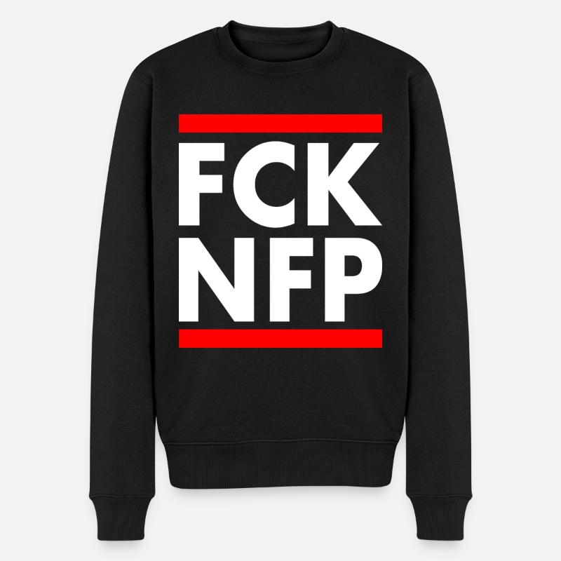 Fck nfp - Pull Premium bio Homme - noir