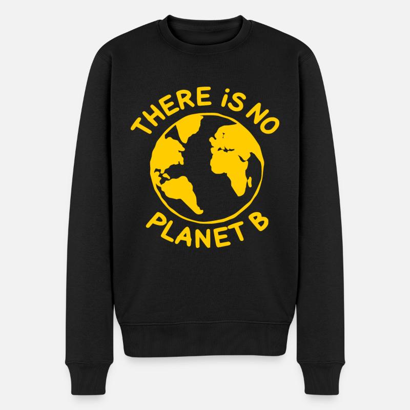 There is no planet B - Pull Premium bio Homme - noir