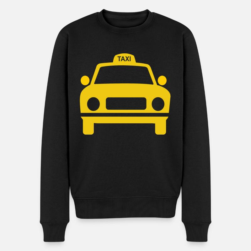 Taxifahrer Berufsfahrer Auto Fahrer Schofför - Männer Premium Bio Pullover - Schwarz