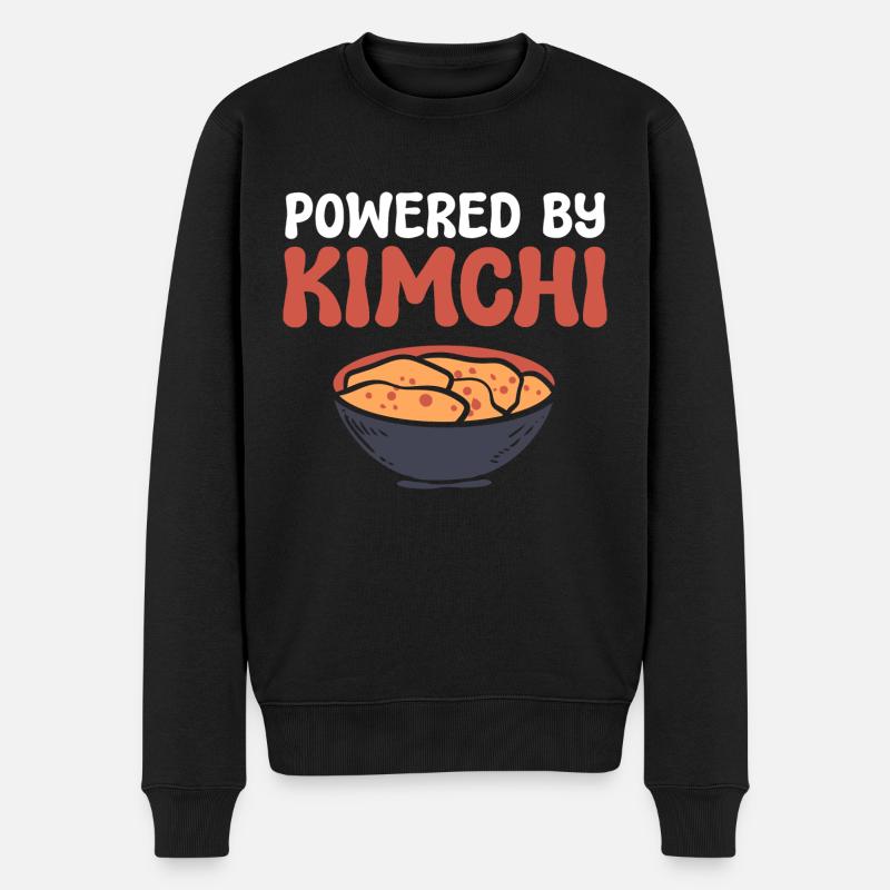 Kimchi -Liebhaber Kochen - Männer Premium Bio Pullover - Schwarz