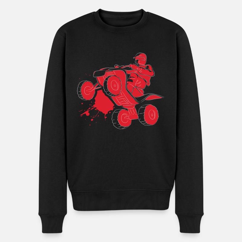 Quad - Pull Premium bio Homme - noir