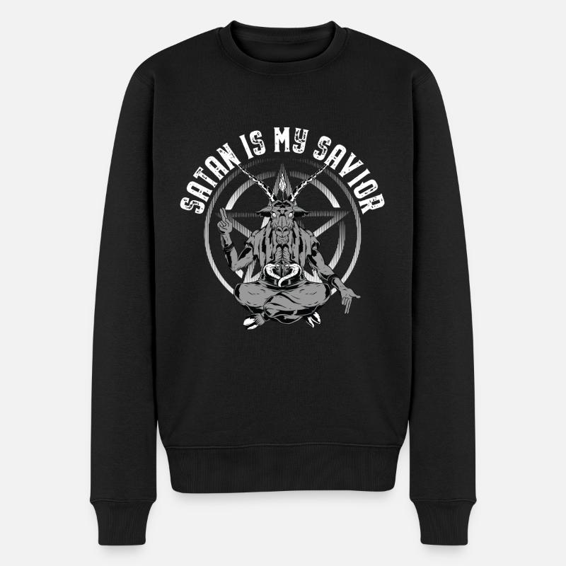 Satanisme - Pull Premium bio Homme - noir