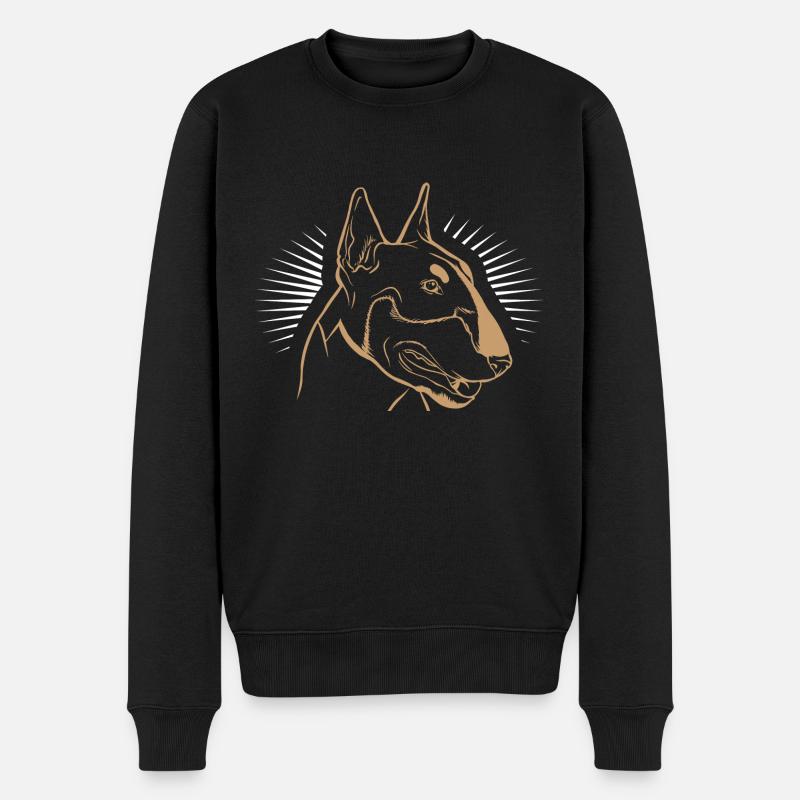 Bullterrier - Pull Premium bio Homme - noir