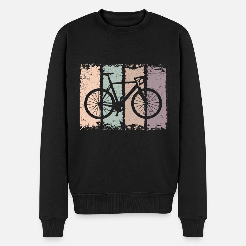 Vélo - Pull Premium bio Homme - noir