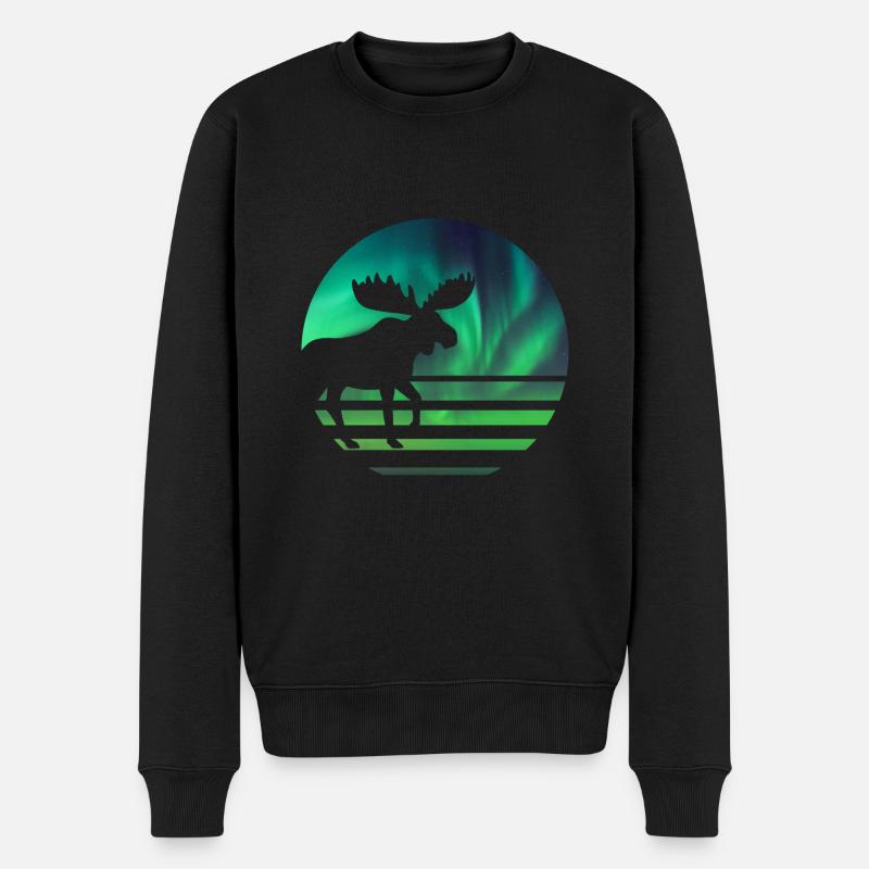 élan - Pull Premium bio Homme - noir