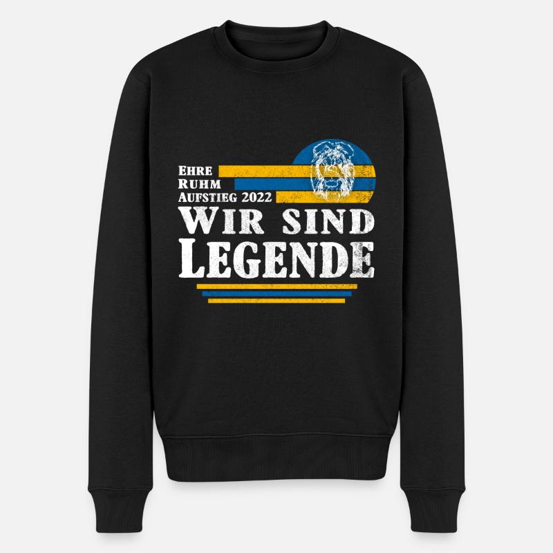 Braunschweig Fußball Aufstieg 2022 - Männer Premium Bio Pullover - Schwarz