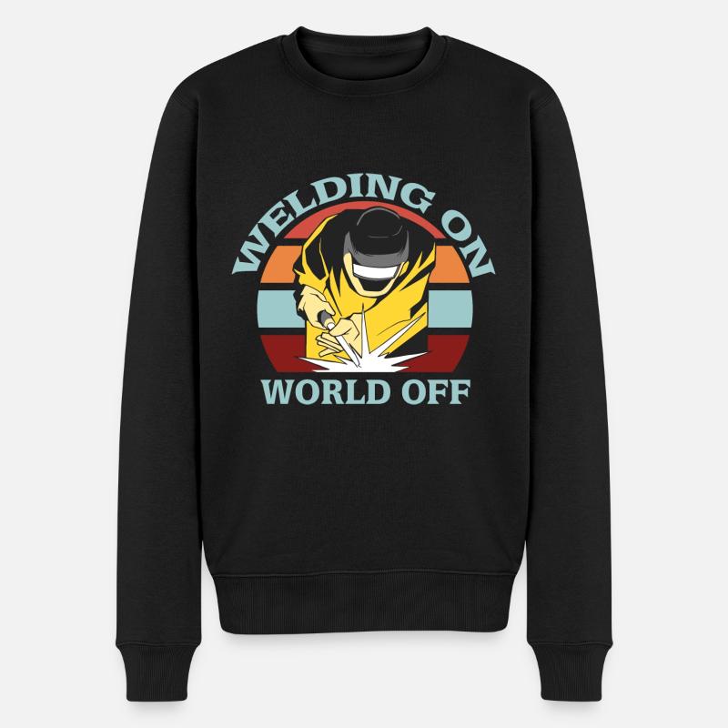 Souder - Pull Premium bio Homme - noir