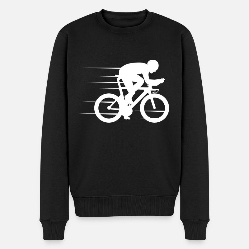 Bike - Pull Premium bio Homme - noir