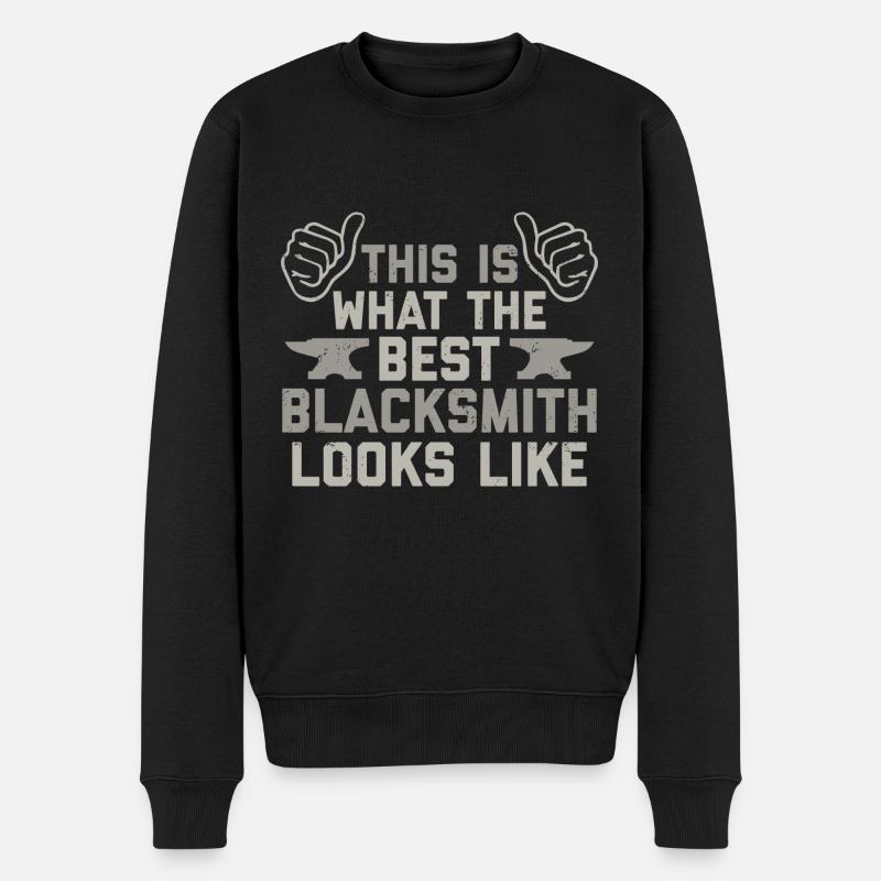 Maréchal-ferrant - Pull Premium bio Homme - noir