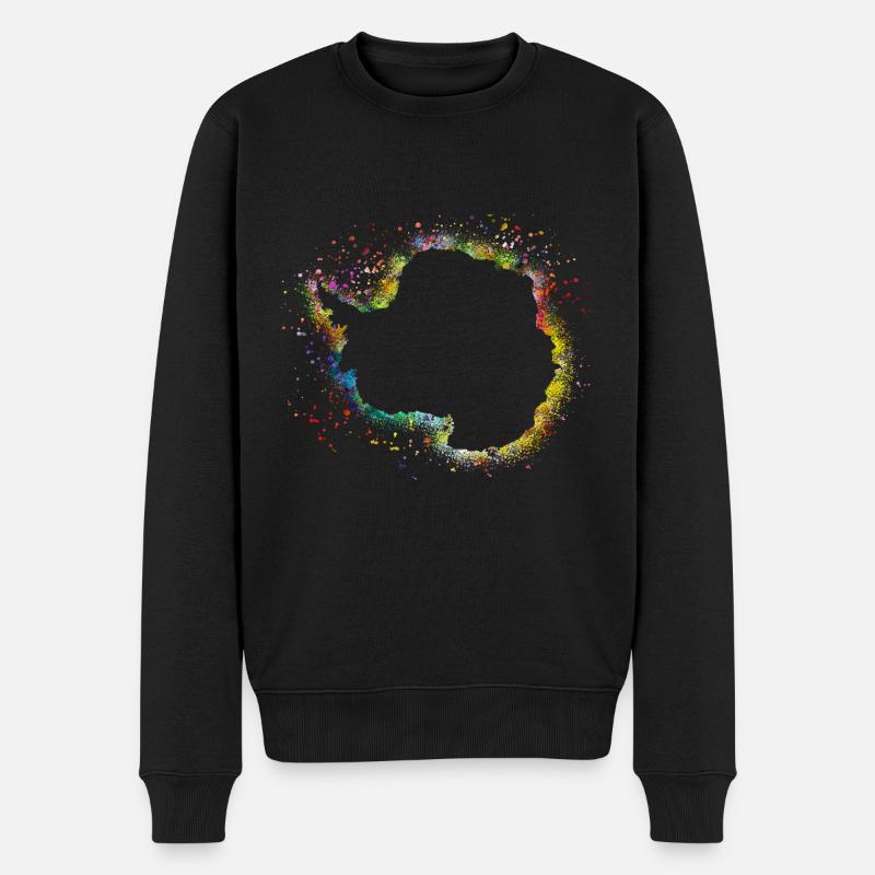 antarctique - Pull Premium bio Homme - noir