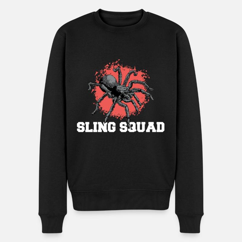 Tarantula Spinne | Haustiere Tarantulas Geschenke - Männer Premium Bio Pullover - Schwarz