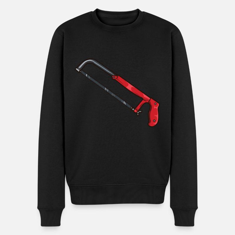Sciages en métal - Pull Premium bio Homme - noir