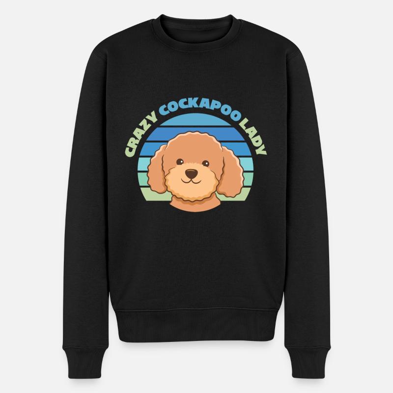 Cockapoo - Pull Premium bio Homme - noir