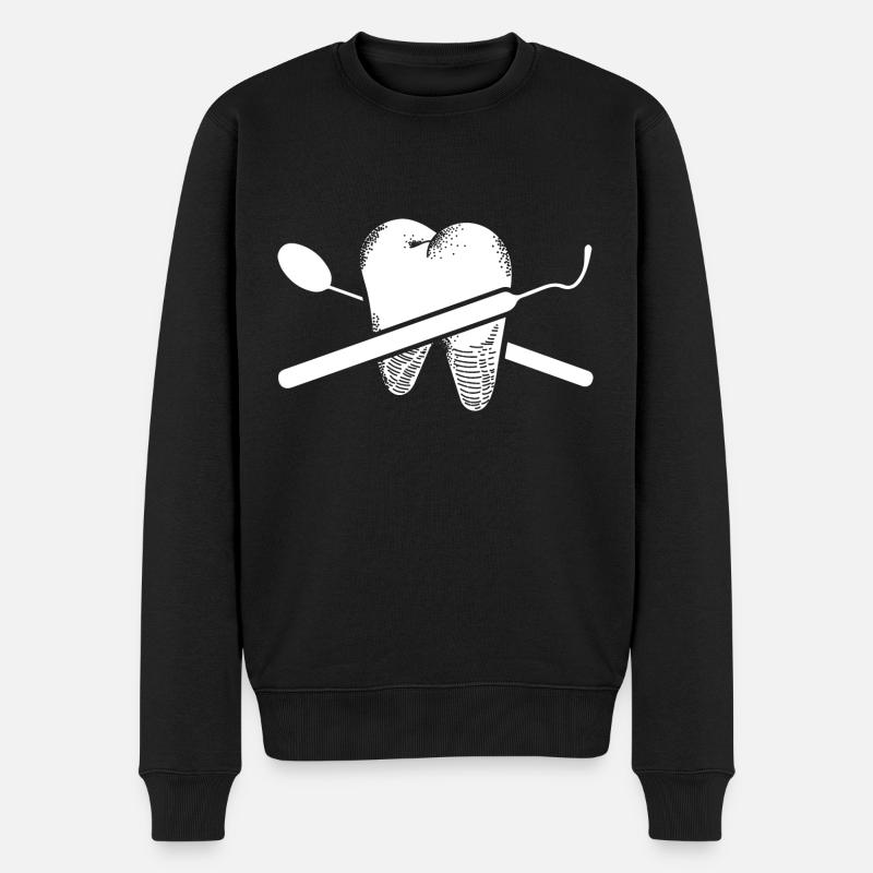 Dentiste - Pull Premium bio Homme - noir