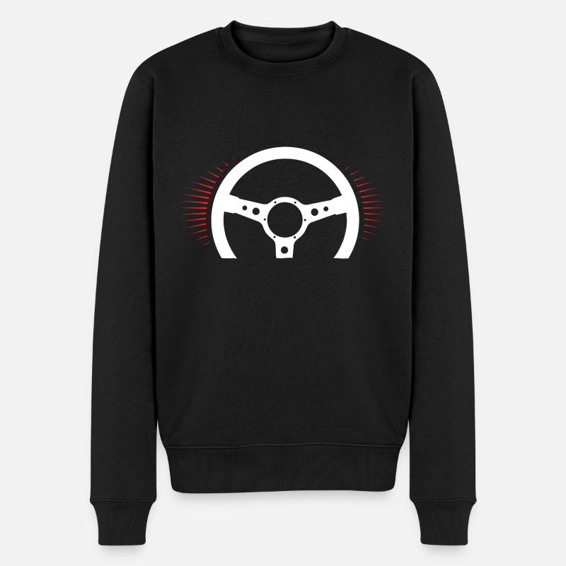 Fahrlehrer - Männer Premium Bio Pullover - Schwarz