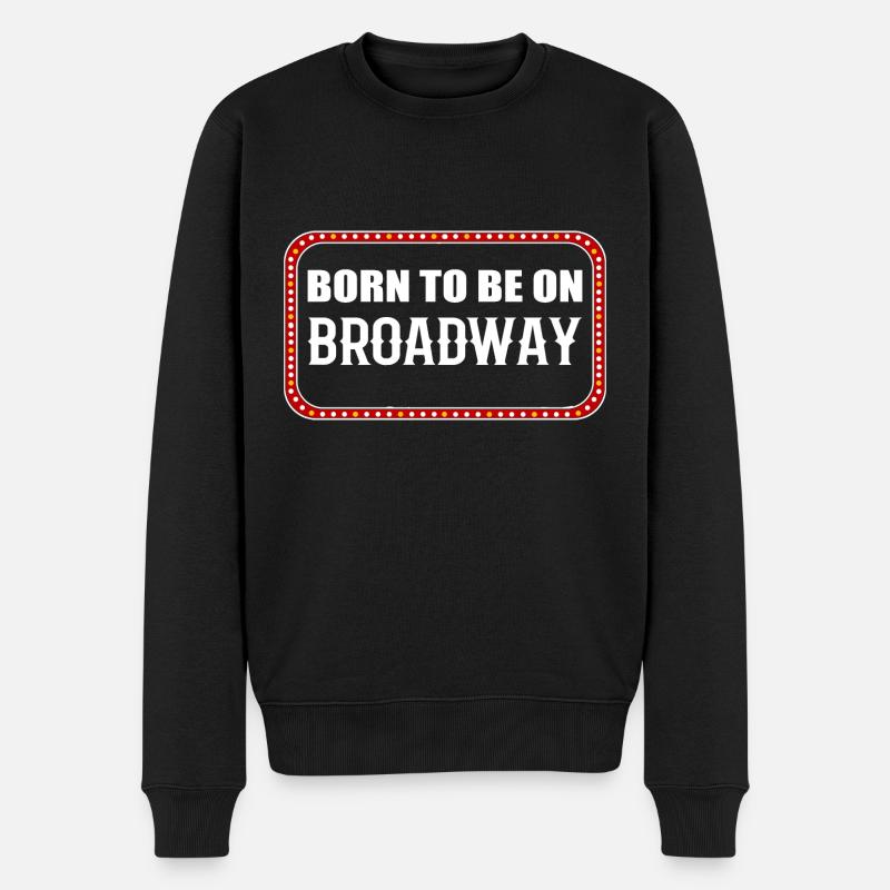 Musiktheater Broadway -Schauspieler - Männer Premium Bio Pullover - Schwarz
