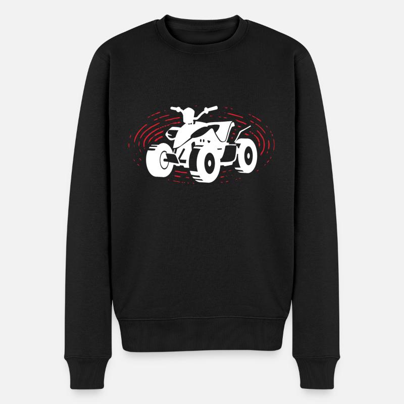 Quad - Pull Premium bio Homme - noir