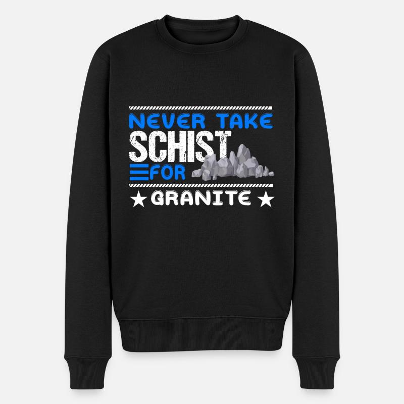 Géologie géologue - Pull Premium bio Homme - noir