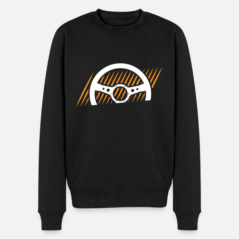 Fahrlehrer - Männer Premium Bio Pullover - Schwarz