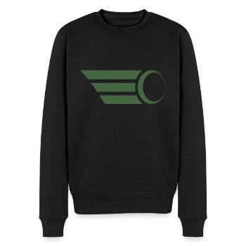 Unimog - Oldtimer - Offroad - Dispositif moteur universel - Pull Premium bio Homme - noir - Devant - Nico (187cm)