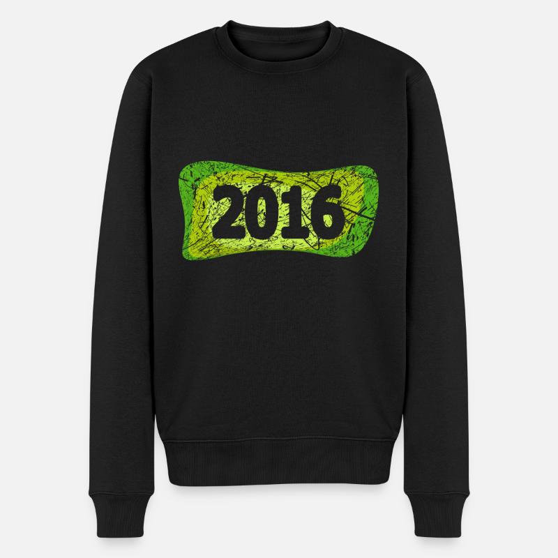 Année 2016 - Pull Premium bio Homme - noir