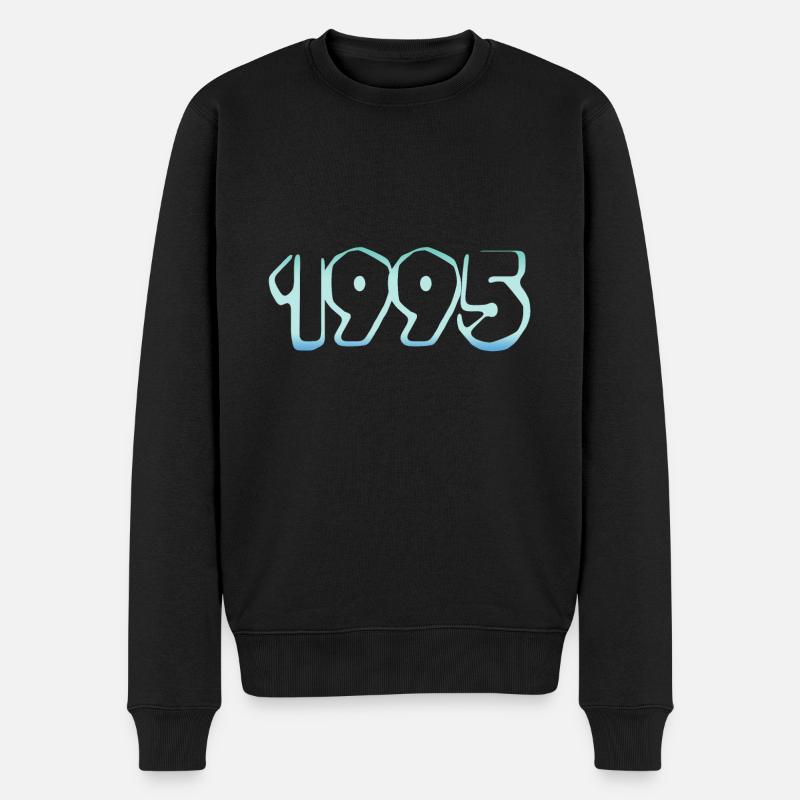 Eisblock Eisberg 1995 - Männer Premium Bio Pullover - Schwarz