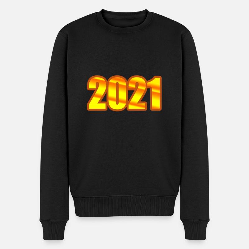 Année 2021 - Pull Premium bio Homme - noir